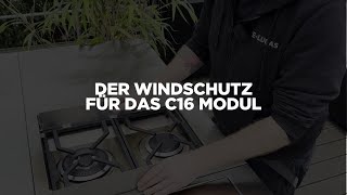 Otto Wilde Grillers | Richtige Nutzung des C16 Windschutzes