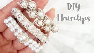 3 Beaded Hairclip Ideas | DIY Jewelry Tutorial