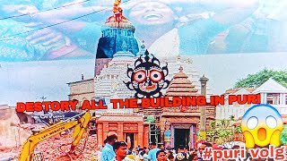 PURI VLOG 🔥||Destory All The Building In Puri||#travel #travelvlog