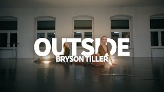 OUTSIDE - BRYSON TILLER // Vienna Heels Choreography by @thisisgoaldigger