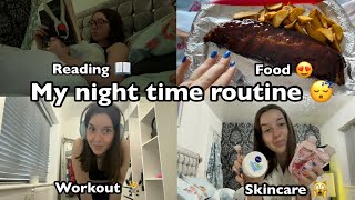 My chill night time routine 😴