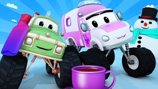 SPECIAL NOËL - Monster Town 🚗 Dessin animé enfants