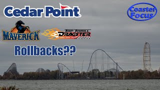 TOP THRILL DRAGSTER ROLLBACK? Crazy Cedar Point Vlog!