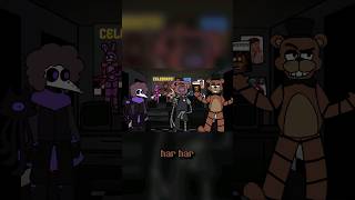 FNAF Animated #animation #fnaf #fivenightsatfreddys #shorts #funnymoments