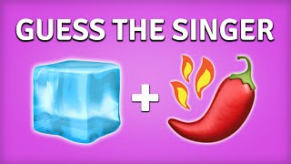 Guess the Famous Singer by Emoji...! 🎤 | Musicians Quiz