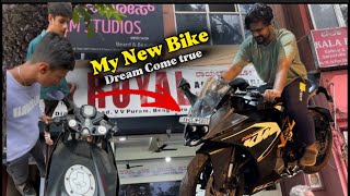 My New Bike | KTM Rc 200 | Bangalore used bike market | VV Puram second hand used bike market