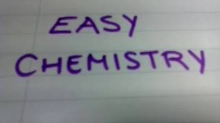 EASY CHEMISTRY episode 1