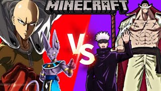 MOST Powerful CHARACTERS FIGHT #minecraft