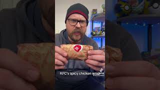 KFC’s Spicy chicken wrap food review!