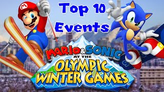 Top 10 Mario & Sonic at the Olympic Winter Games Events