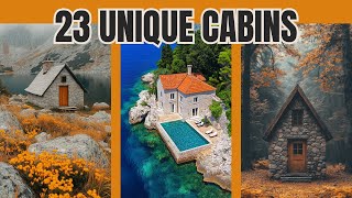 23 Unique Cabin Designs You’ll Want to Stay In – Stunning Getaways for Nature Lovers!