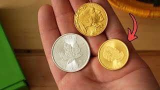 Canada 1oz Gold Maple is SOOO SMALL!