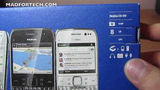 Nokia E6 Greek Unboxing/ madfortech.com