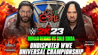 WWE 2K23 | Roman Reigns vs Solo Sikoa | Wwe ChampionShip Match