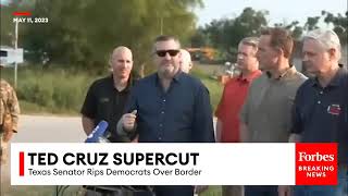 Ted Cruz Gets Enraged By Democrats * Claims About U S  Mexico Border *   2023