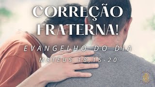 EVANGELHO DO DIA 14/08/2024 - MATEUS 18,15-20 - CORREÇÃO FRATERNA