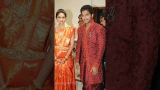 Allu Arjun ❤️ his wife senha Reddy beautiful couple ❤️👌👌