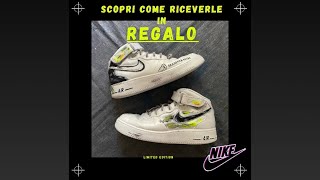 NIKE AIR FORCE in REGALO per i 100 iscritti al canale 😎[gratis]termina il 24/06 ore20:00 .