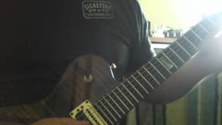 "Hearts" by Yes off the album '90125' .. outro guitar solo using a Carvin SC90