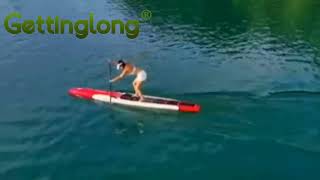 How does the paddle board work?