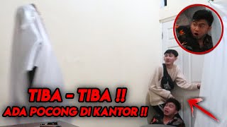 MAU BIKIN VIDEO HORROR MALAH DIDATENGIN POCONG !!