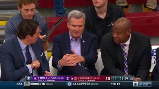 Holy Cross v Colgate  NCAA Men's Basketball March 4, 2018