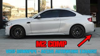 BMW M2 Competition Upgrades | Active Autowerke Signature Exhaust + VRSF Catless Downpipes