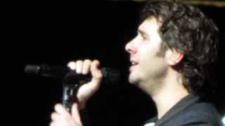 Josh Groban--In the Round Tour @PruCenter 10-30-13  "You Raise Me Up"