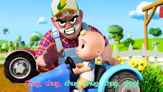 Muddy Chug Chug Tractor Song! CoComelon Funny Facial Expressions