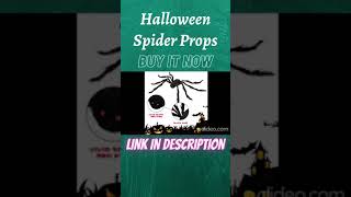 Realistic Hairy Spiders Set | Halloween Spider decoration #Shorts