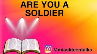 MissKTT- ARE YOU A SOLDIER| WORD OF GOD