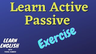 Active Voice Passive Voice in Urdu/Hindi| Examples of active passive voice| Learn English Grammar