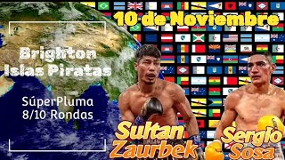 Sultan Zaurbek vs Sergio Sosa. Análisis