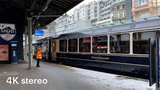 Walking in Switzerland – Golden Pass Express in the Winter