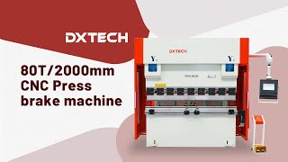 80T2000mm CNC Press brake machine