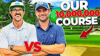 First Match on Our 10 MILLION DOLLAR Golf Course!!