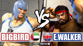 SF6 ➤ BigBird (Marisa) VS EndingWalker (Ryu)【Street Fighter 6】