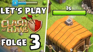 LET'S PLAY CLASH OF CLANS - Folge 3! 😍 RATHAUS 3 IST DA! 😱