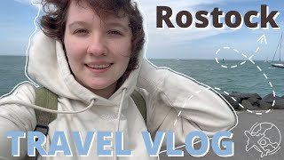 Rostock✈️ || Книжный влог, прогулка по пляжу и ветер 🌬