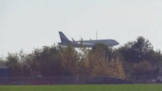 "Aeroflot" Airbus A320-214 landing at Samara(KUF)