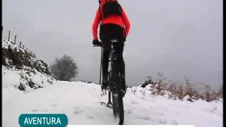 BICI DE NIEVE. NAVARRA DIRECTO