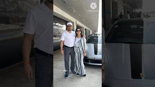 Shree Ram Nene with Beautiful wife Madhuri Dixit #kitnapyara song viral #ytshorts