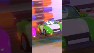 Five Little Police Cars #shorts #thefivelittleshow #cartoonvideos #kidsosng #policecars