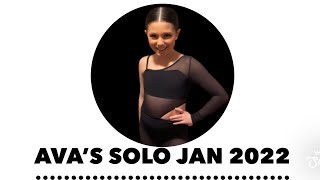 Ava Solo Routine Jan 2022