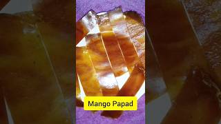 Mango Papad Recipe|| मैंगो पापड़ बनाए आसान तरीके से।। आम पापड़।। #youtubeshorts #viral