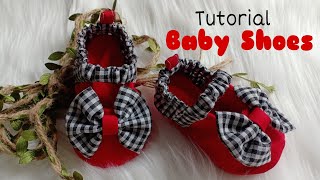 Diy Baby Shoes Tutorial-Cara Membuat Sepatu Bayi