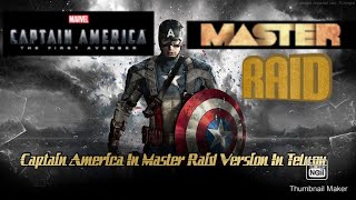 Master - Master Raid (Telugu) |  Captain America | Avengers | Marvel Studios | @venger Edits .....