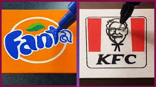 Satisfying BRAND LOGO Art That Is At Another Level | ART LOGO | CREATIVEISTIC ▶02