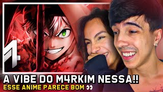 REACT - Asta (Black Clover) - 5 Folhas | M4rkim