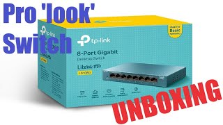 Φθηνό αλλά λίγο πιο PRO switch // TP Link LS108G - UNBOXING